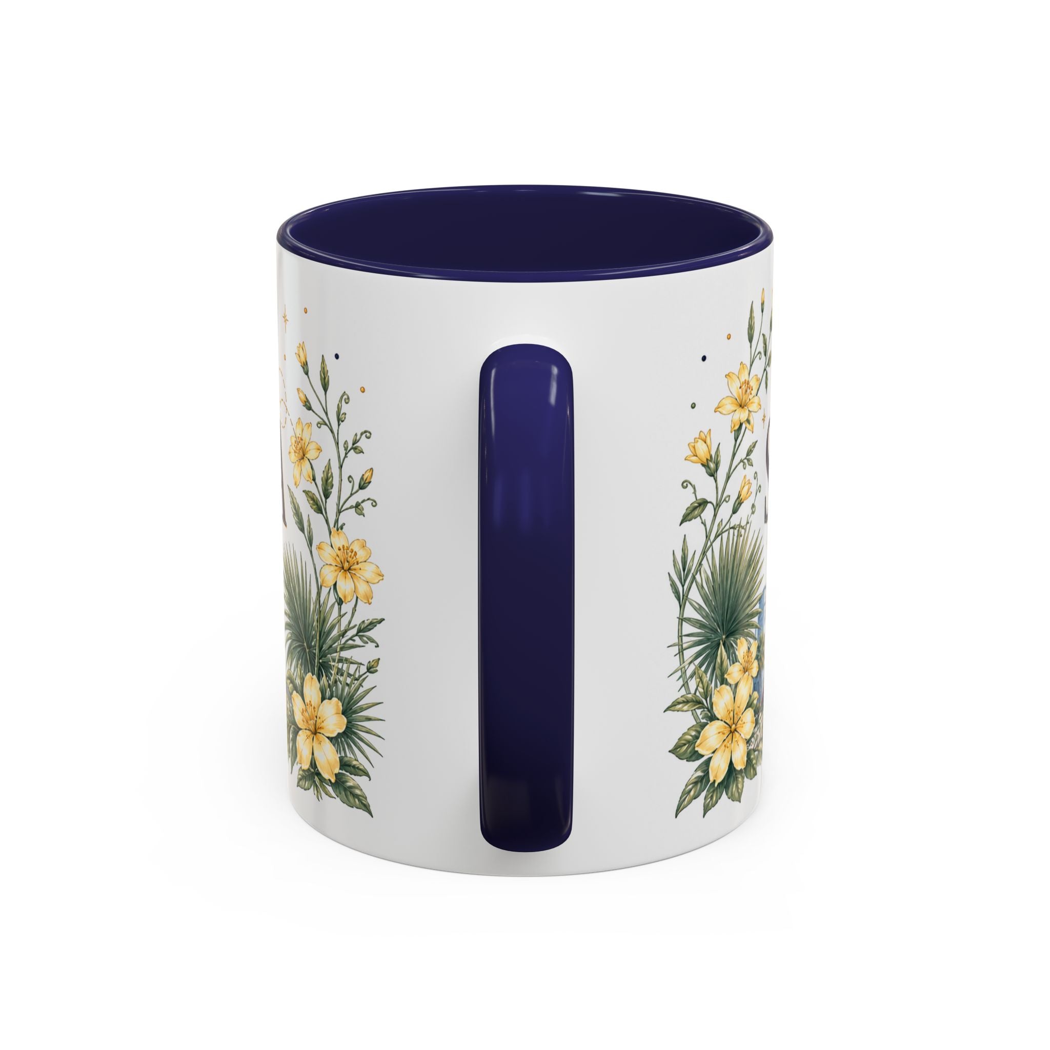 South Carolina State Mug | Botanical Map Accent Cup (11oz 15oz)