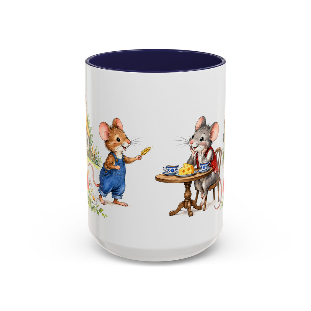 Town Mouse Country Mouse Mug | Storybook Tea Time Ceramic Mug (11oz/15oz)