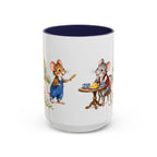 Town Mouse Country Mouse Mug | Storybook Tea Time Ceramic Mug (11oz/15oz)