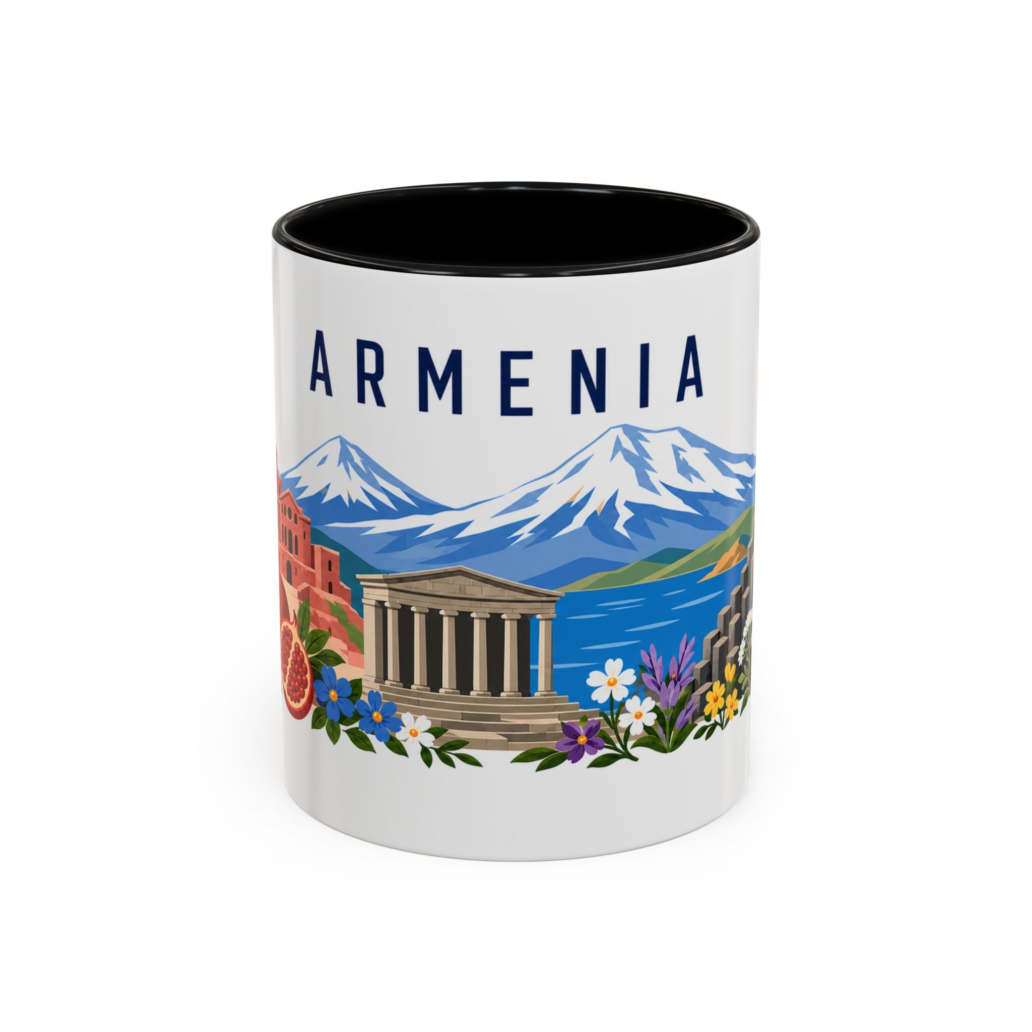 Armenia Coffee Mug | Travel Souvenir Accent Mug | Country Gift Ceramic Cup 11oz 15oz