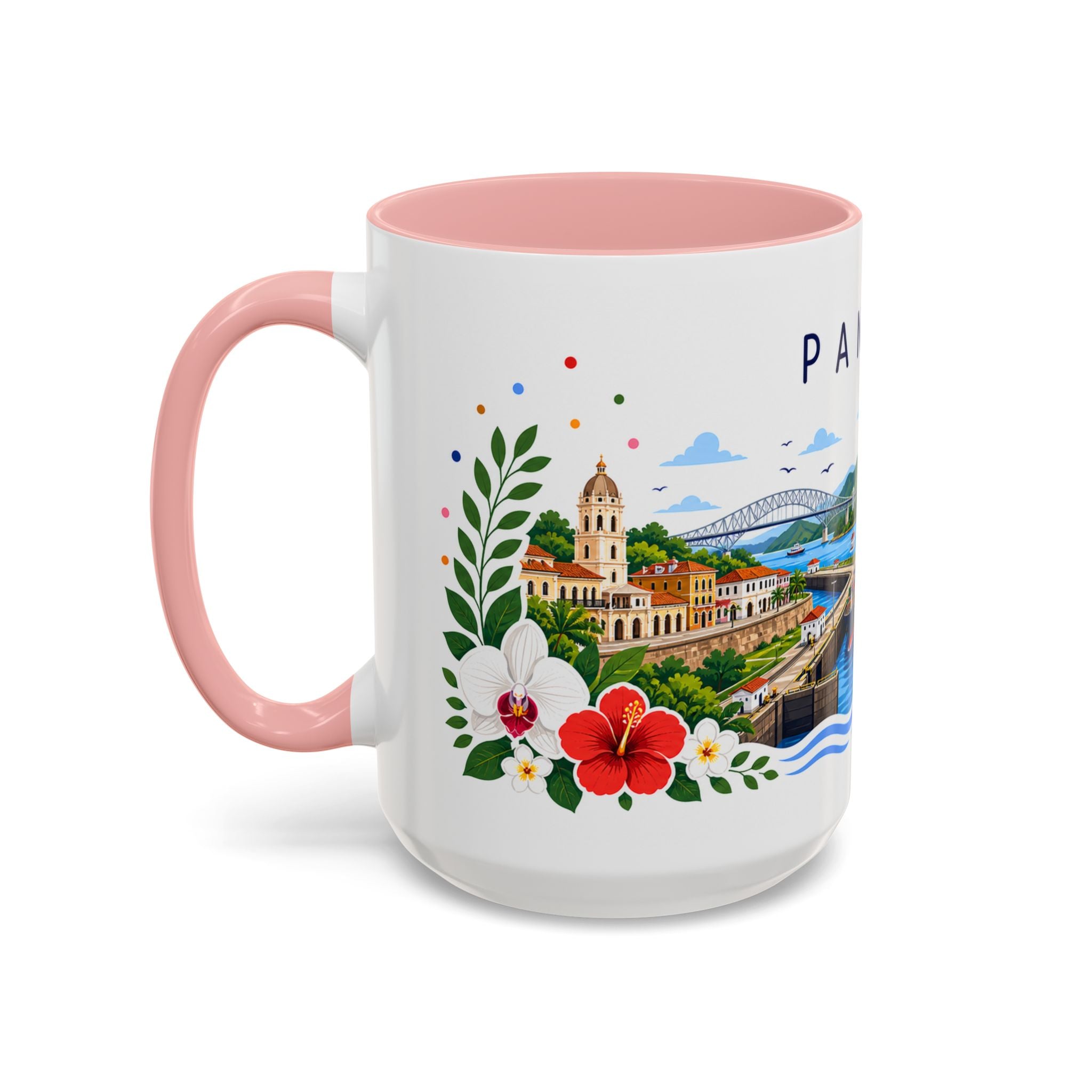 Panama Coffee Mug | Travel Souvenir Accent Mug | Place Gift Ceramic Cup 11oz 15oz