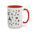 Charleston Christmas Mug | Watercolor City Souvenir, Holiday Travel Gift (11oz/15oz)