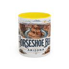 Horseshoe Bend Mug, Arizona Travel Souvenir, Bucket List Gift, Accent Ceramic Coffee Mug 11oz 15oz
