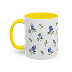 Texas Bluebonnet Mug, State Flower Floral Coffee Cup, 11oz Botanical Gift