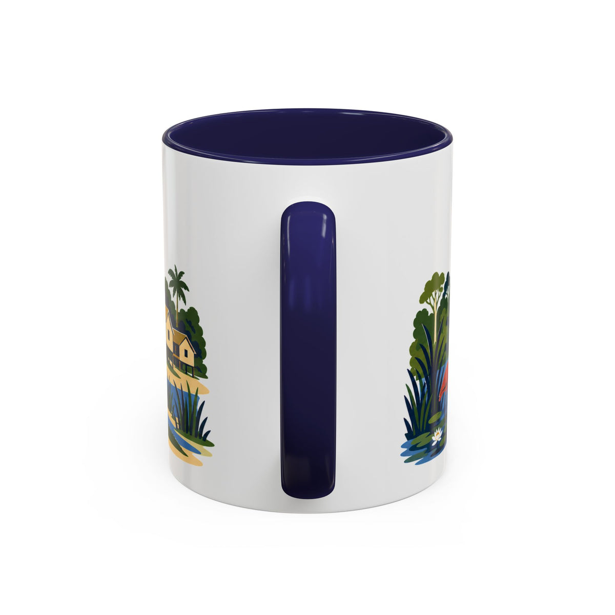 French Guiana Coffee Mug | Travel Souvenir Accent Mug | Country Gift Ceramic Cup 11oz 15oz