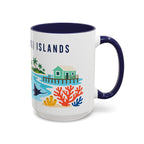 Cocos (Keeling) Islands Coffee Mug | Travel Souvenir Accent Mug | Country Gift Ceramic Cup 11oz 15oz