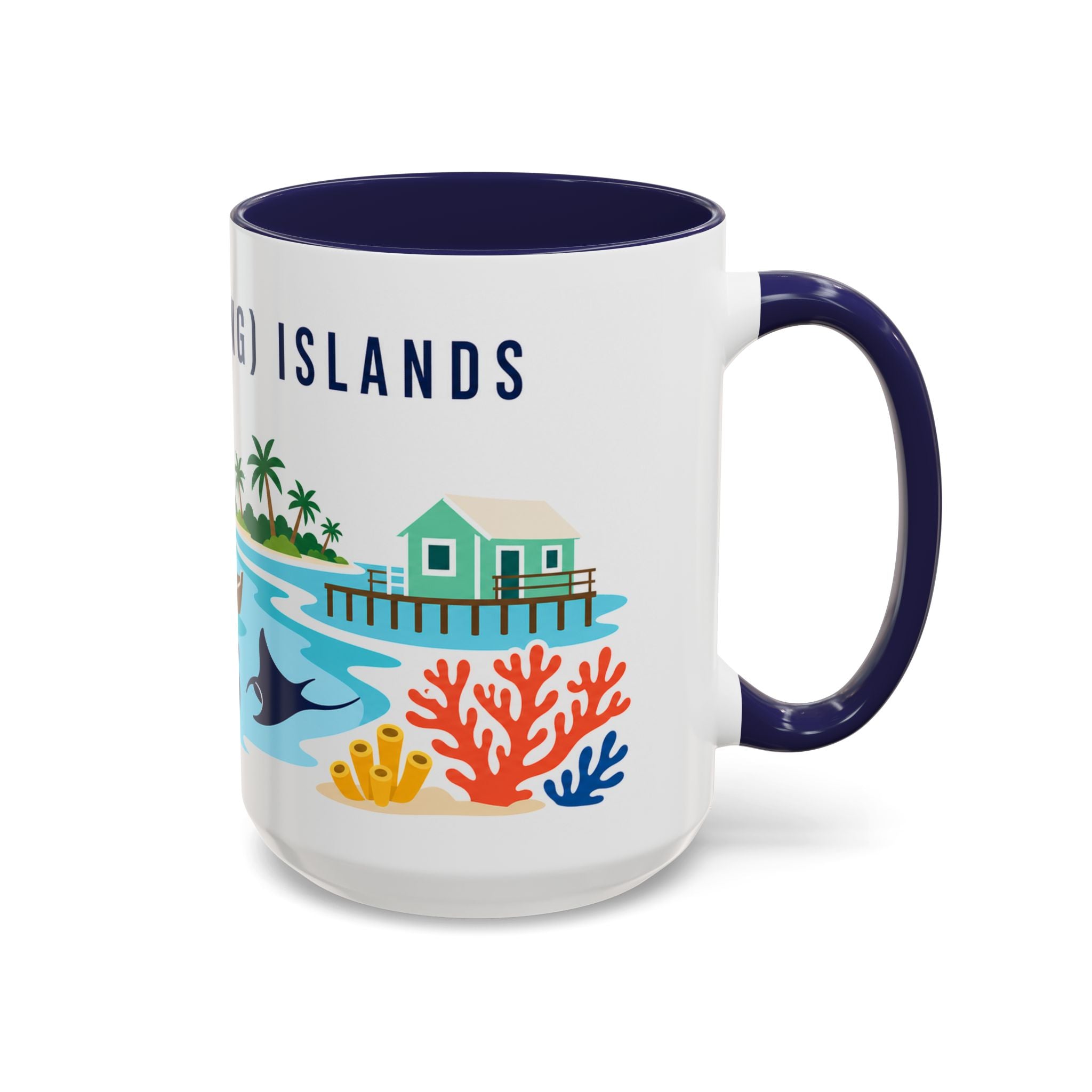 Cocos (Keeling) Islands Coffee Mug | Travel Souvenir Accent Mug | Country Gift Ceramic Cup 11oz 15oz