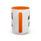 Baltimore Illustrated Travel Mug | City Souvenir Accent Coffee Mug | 11oz 15oz Ceramic Cup