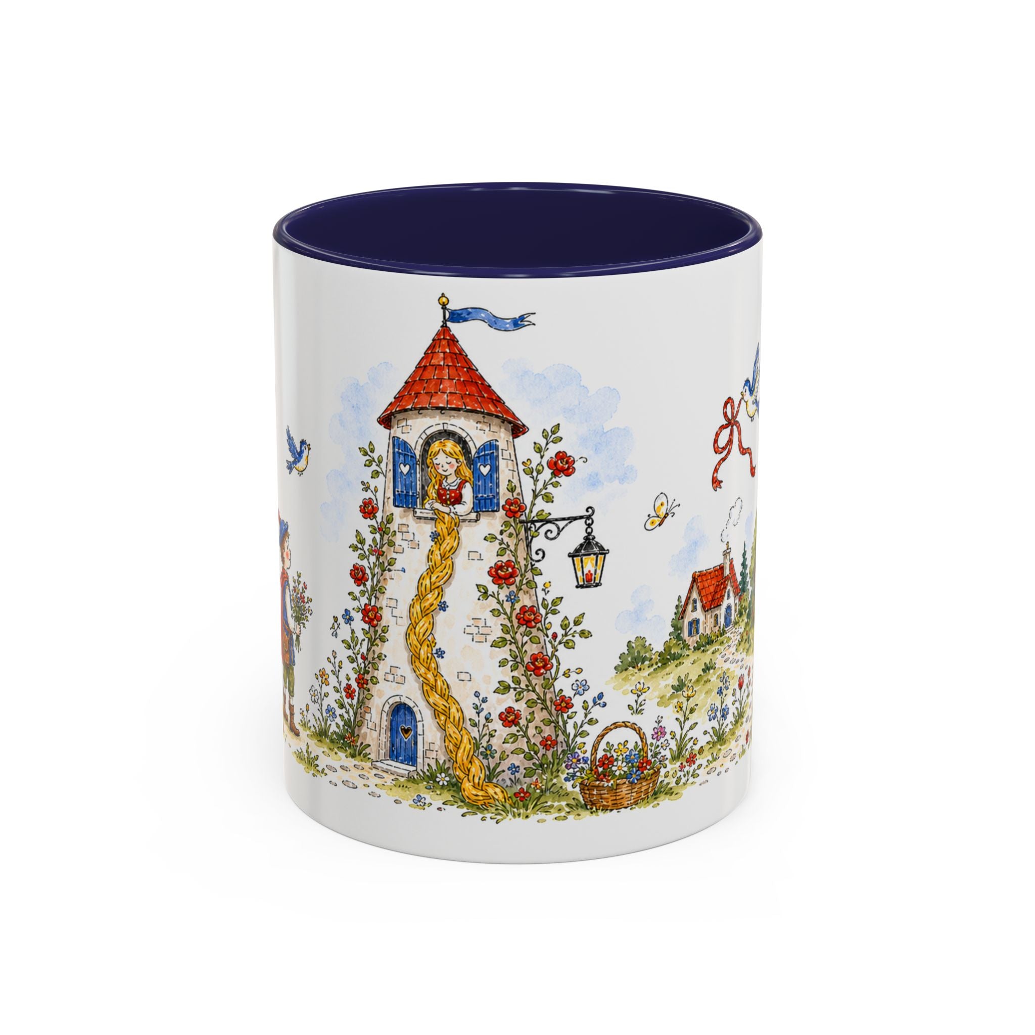 Rapunzel Mug | Tower Storybook Fairy Tale Accent Coffee Mug | EveryLegend