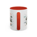 Bali Coffee Mug | Indonesia Souvenir Travel Gift | Accent Color Ceramic 11oz 15oz