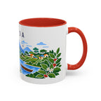 Rwanda Coffee Mug | Travel Souvenir Accent Mug | Country Gift Ceramic Cup 11oz 15oz