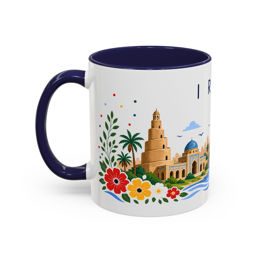 Iraq Coffee Mug | Travel Souvenir Accent Mug | Place Gift Ceramic Cup 11oz 15oz