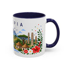 Ethiopia Coffee Mug | Travel Souvenir Accent Mug | Place Gift Ceramic Cup 11oz 15oz