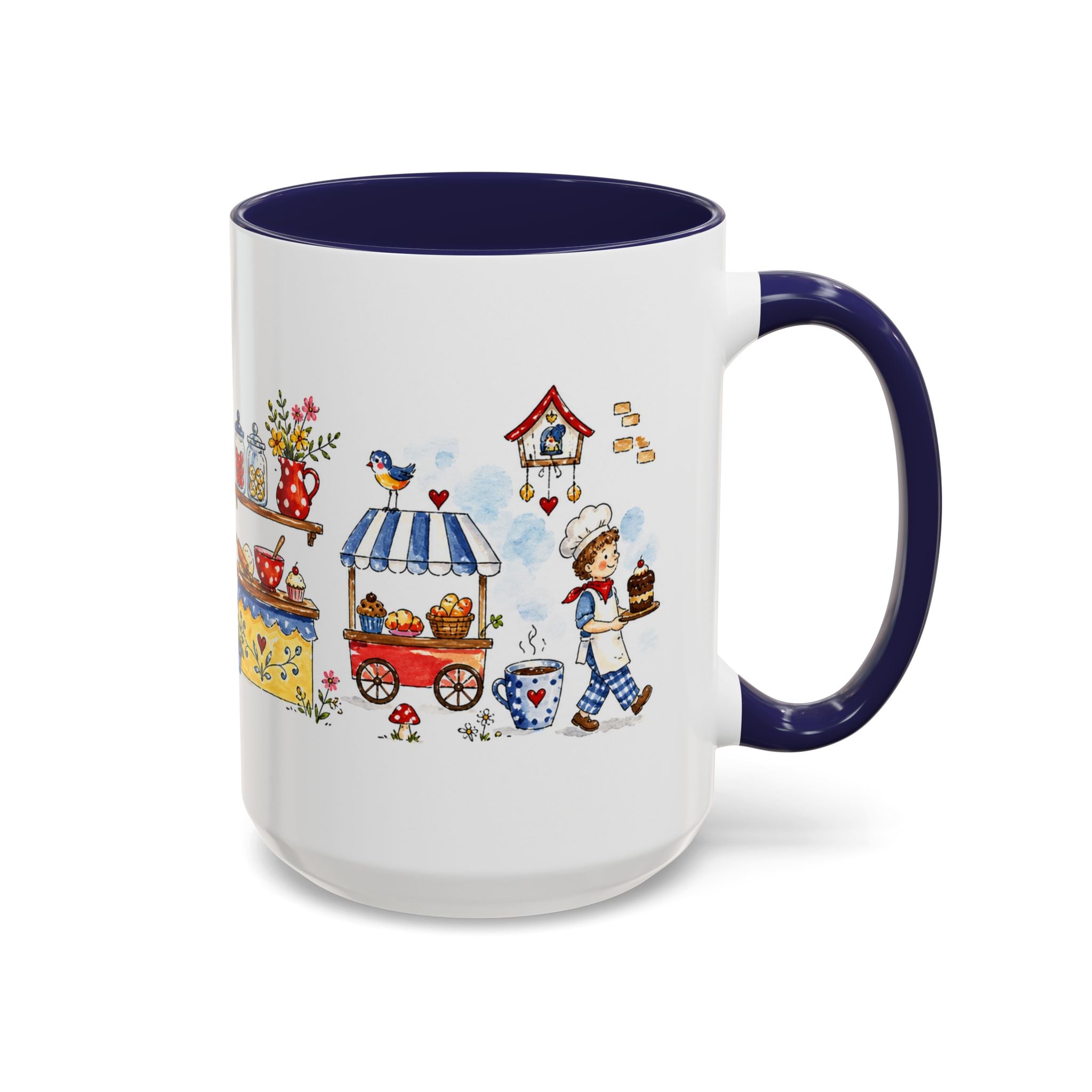 Cozy Bakery Village Mug | Storybook Pastry Accent Coffee Mug | EveryLegend