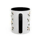 Louisiana Magnolia Mug, State Flower Floral Coffee Cup, 11oz Botanical Gift