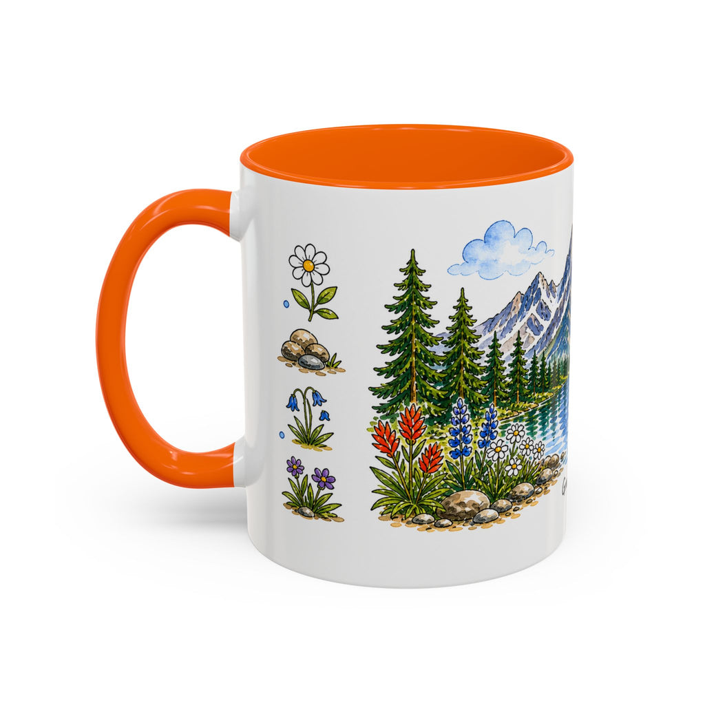 Grand Teton National Park Mug | US Travel Souvenir Accent Coffee Mug | 11oz 15oz Ceramic Cup