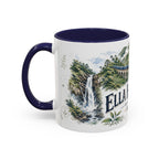 Ella Highlands Mug, Sri Lanka Travel Souvenir, Bucket List Gift, Accent Ceramic Coffee Mug 11oz 15oz