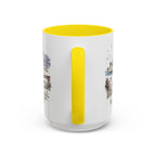 Lisbon Coffee Mug | Portugal Travel Souvenir | Vintage Illustrated City Gift | 11 oz 15 oz Accent Mug