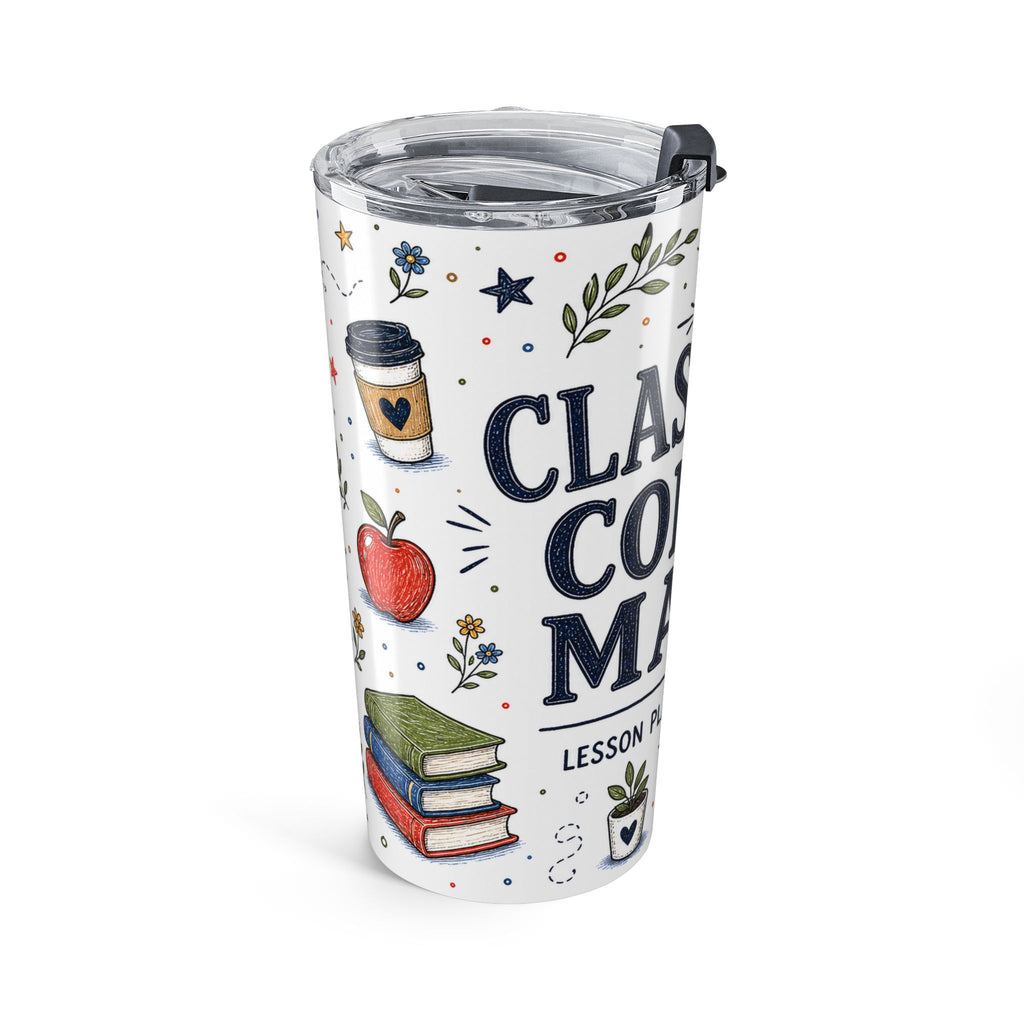 Classroom Coffee Magic 20oz Tumbler | Teacher Coffee Tumbler | Insulated Stainless Steel Travel Cup