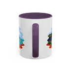 Great Ocean Road Coffee Mug | Travel Destination Souvenir Gift | Accent Color Ceramic 11oz 15oz