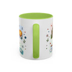 Macau Coffee Mug | Postage Stamp Collage Mug | Travel Souvenir Accent Cup 11oz 15oz