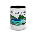 American Samoa Coffee Mug | Travel Souvenir Accent Mug | Country Gift Ceramic Cup 11oz 15oz