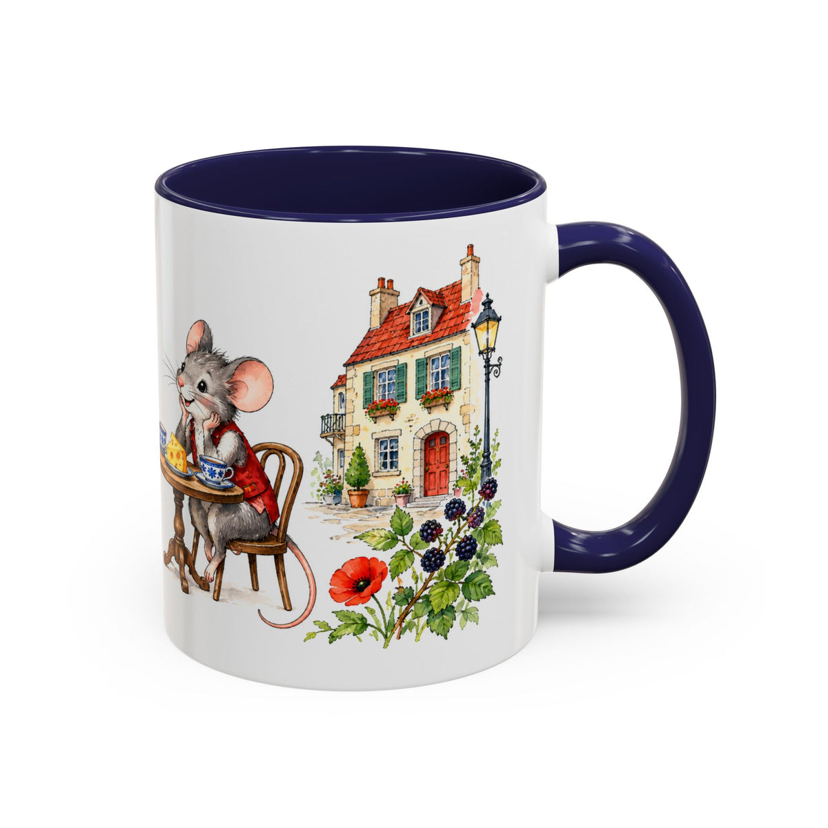Town Mouse Country Mouse Mug | Storybook Tea Time Ceramic Mug (11oz/15oz)