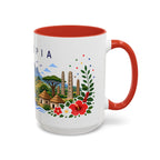 Ethiopia Coffee Mug | Travel Souvenir Accent Mug | Place Gift Ceramic Cup 11oz 15oz