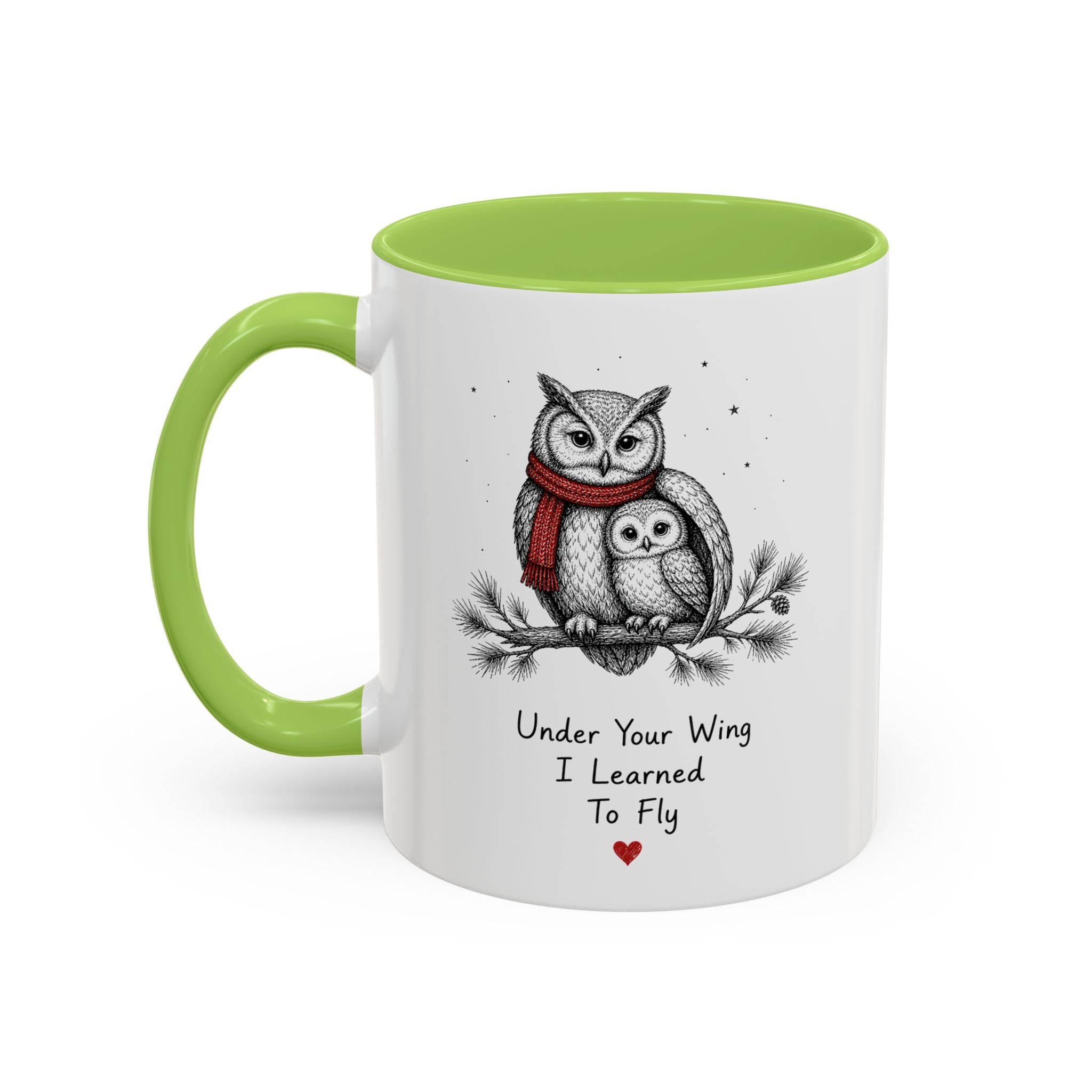 Owl Mom Coffee Mug | Under Your Wing Always | Mother's Day Gift