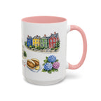 Providence Illustrated Travel Mug | City Souvenir Accent Coffee Mug | 11oz 15oz Ceramic Cup