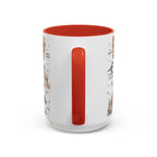 Zion National Park Coffee Mug | Hiking Camping Nature Gift | Accent Color Ceramic 11oz 15oz