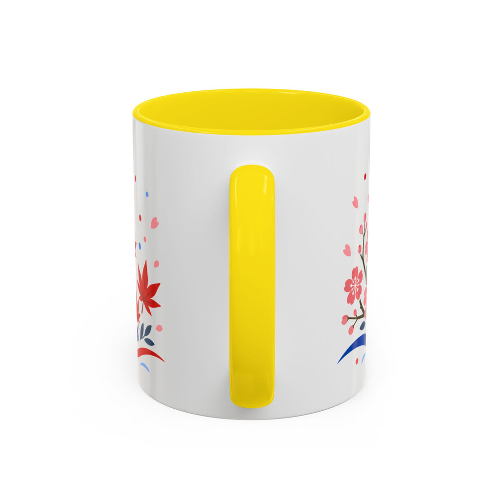 Japan Coffee Mug | Travel Souvenir Accent Mug | Country Gift Ceramic Cup 11oz 15oz