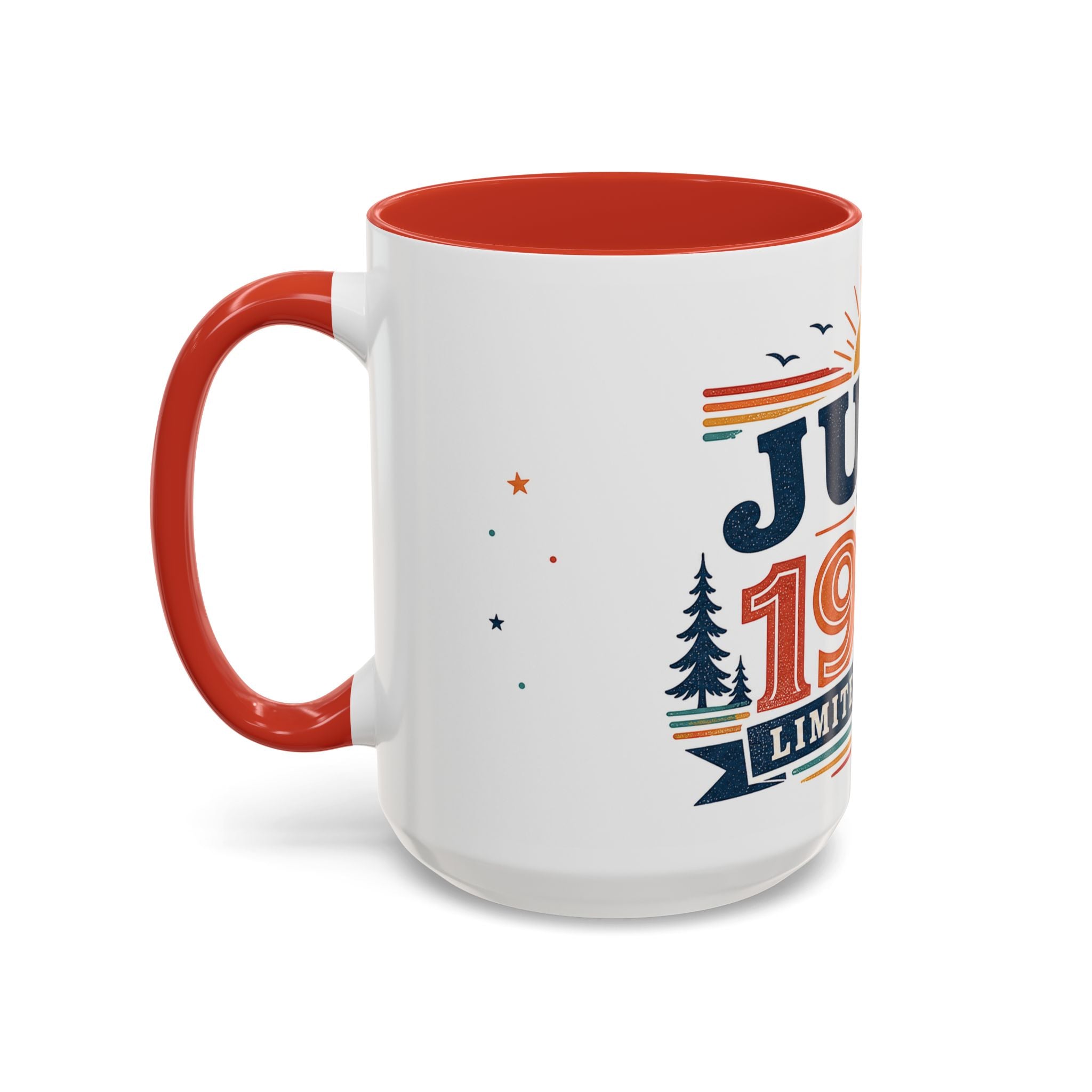 Custom Retro Birthday Mug | Personalized Month Year Gift (11oz 15oz)