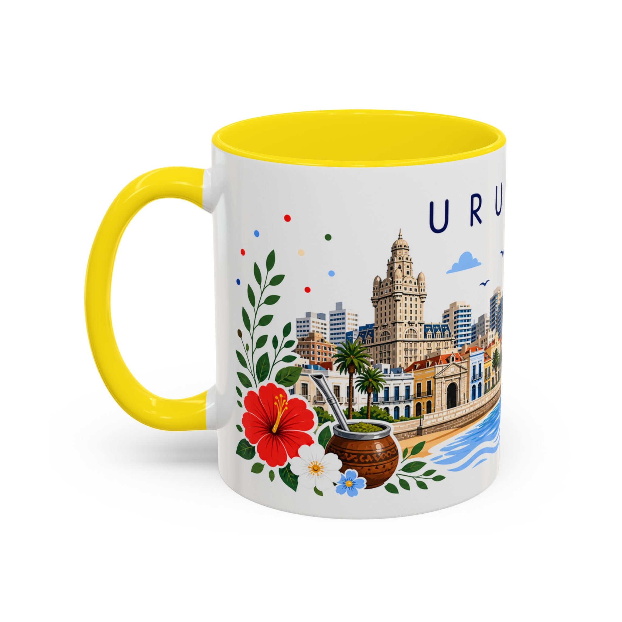 Uruguay Coffee Mug | Travel Souvenir Accent Mug | Place Gift Ceramic Cup 11oz 15oz