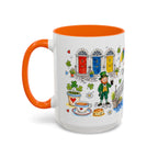Dublin Travel Mug | European City Souvenir Accent Coffee Mug | 11oz 15oz Ceramic Cup