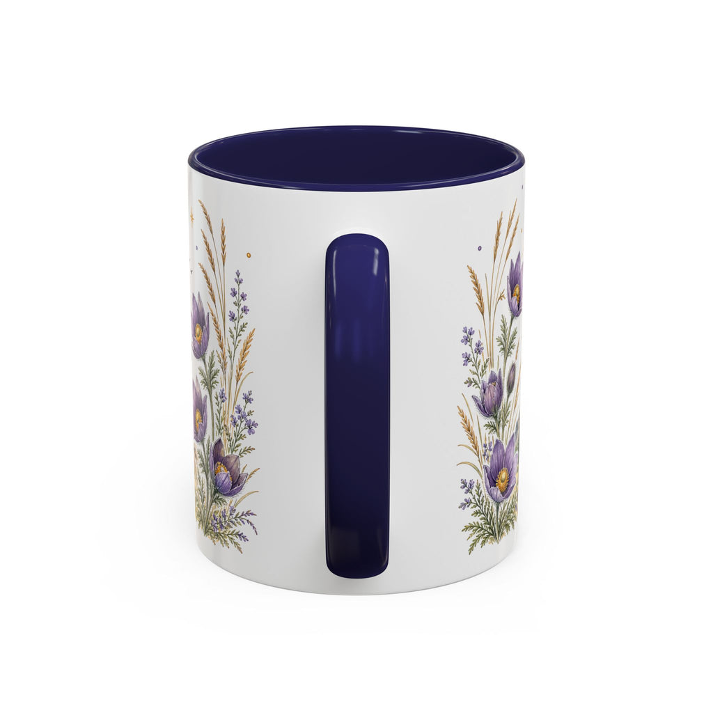 South Dakota State Map Mug | Botanical Accents, Homesick Gift (11oz or 15oz)