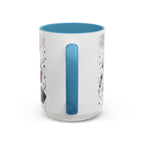 Stars and Stripes Forever Coffee Mug | Patriotic 4th of July Gift | Accent Color Ceramic 11oz 15oz