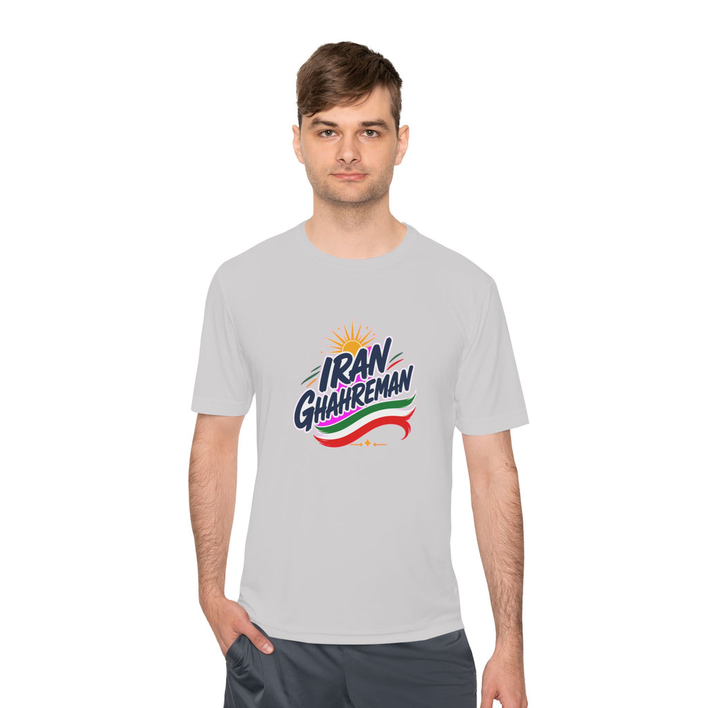 Iran Ghahreman Soccer Fan T-Shirt, Moisture-Wicking Sport Tee