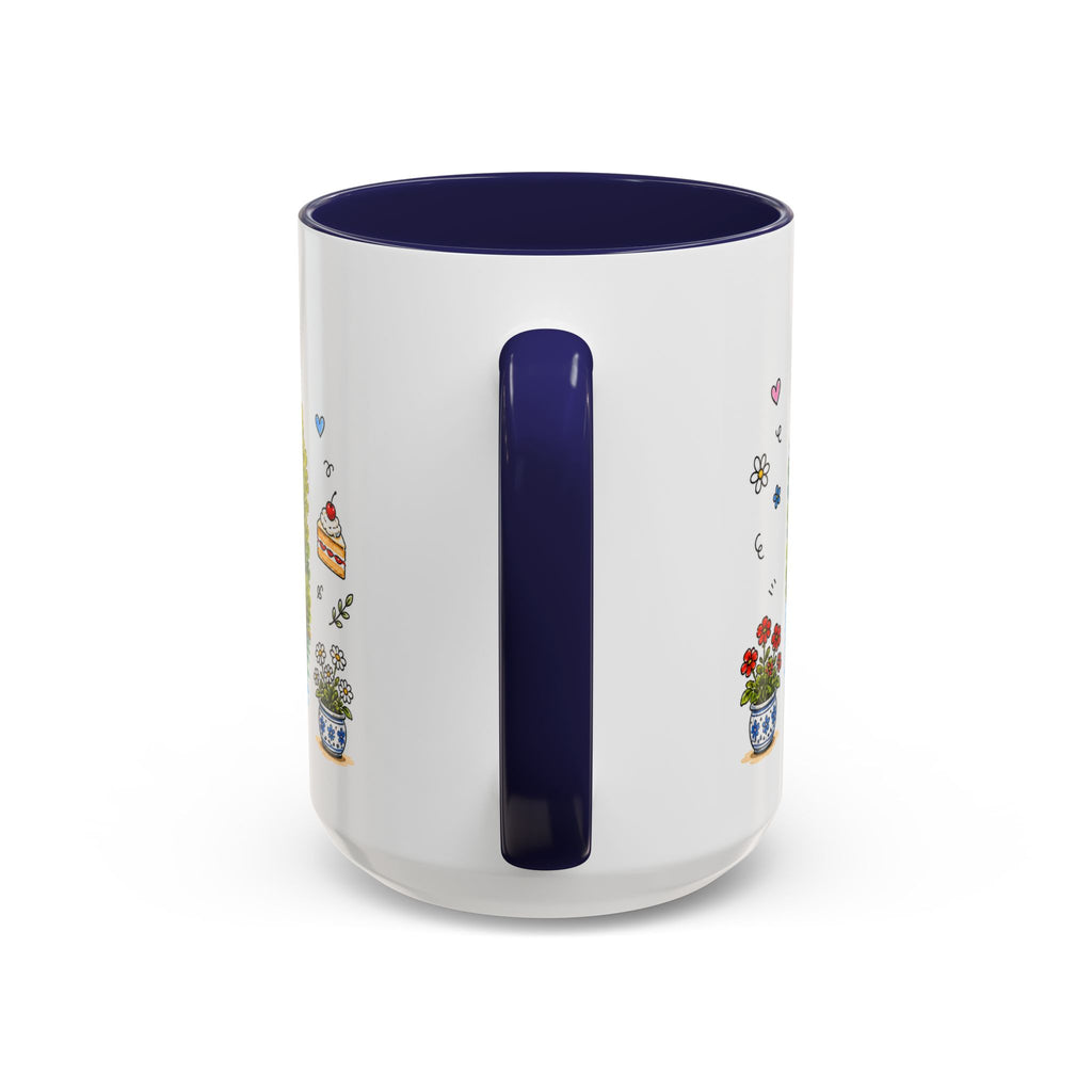 Bled Illustrated Travel Mug | Slovenia Souvenir Accent Coffee Mug | 11oz 15oz Ceramic Cup