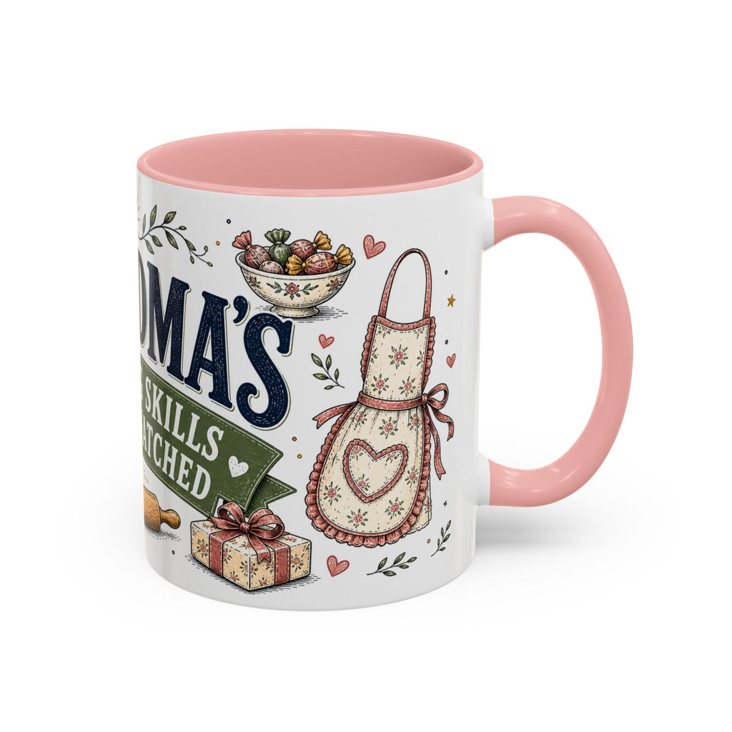 Grandma's Spoiling Skills Are Unmatched Coffee Mug | Funny Gift From Grandkids | Accent Ceramic 11oz 15oz