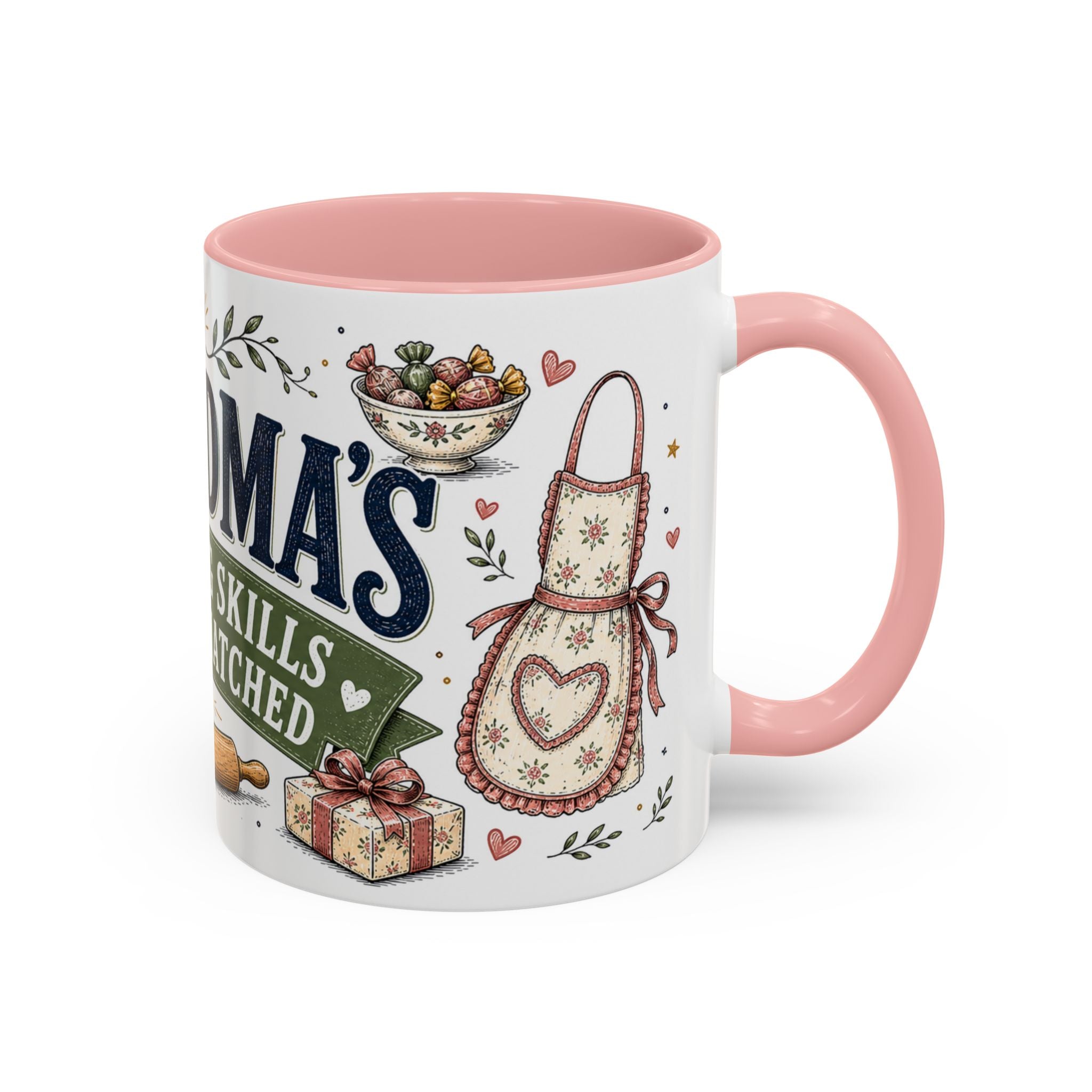 Grandma's Spoiling Skills Are Unmatched Coffee Mug | Funny Gift From Grandkids | Accent Ceramic 11oz 15oz