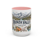 Hunza Valley Mug, Pakistan Travel Souvenir, Bucket List Gift, Accent Ceramic Coffee Mug 11oz 15oz