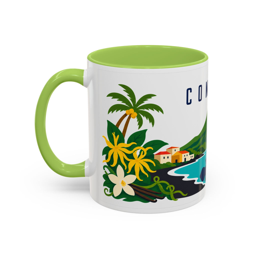 Comoros Coffee Mug | Travel Souvenir Accent Mug | Country Gift Ceramic Cup 11oz 15oz