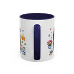 Volendam Illustrated Travel Mug | Netherlands Souvenir Accent Coffee Mug | 11oz 15oz Ceramic Cup