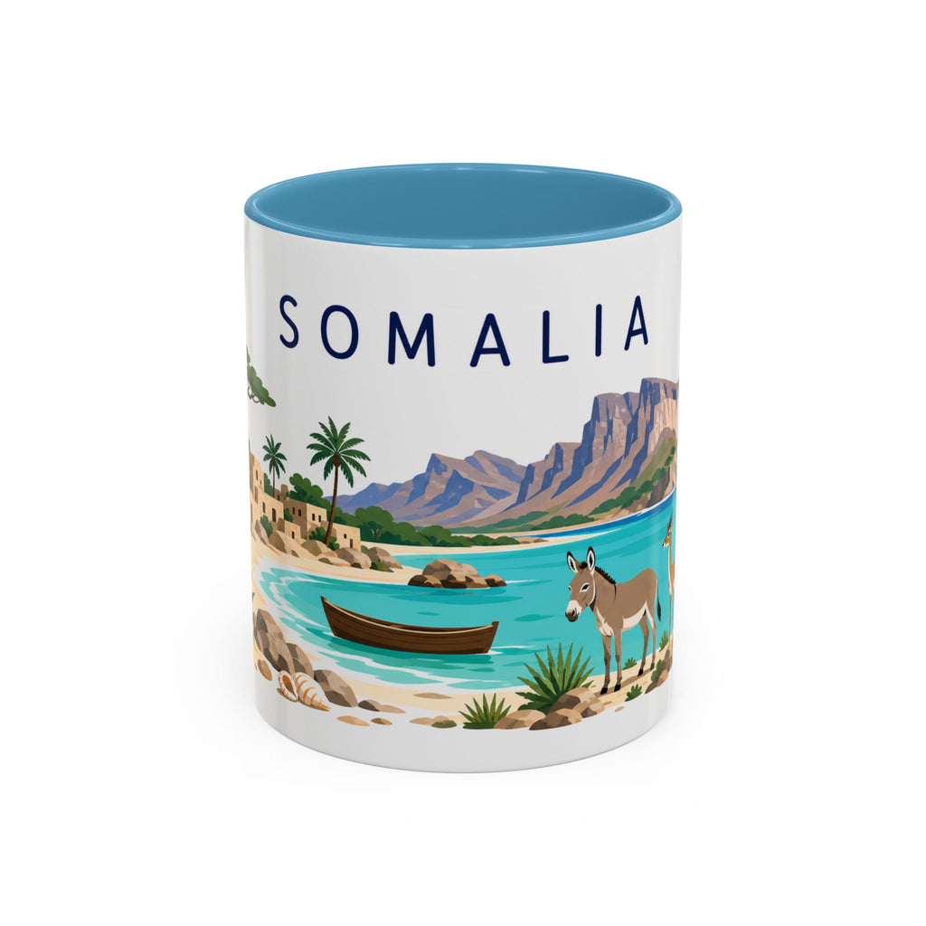 Somalia Coffee Mug | Travel Souvenir Accent Mug | Country Gift Ceramic Cup 11oz 15oz
