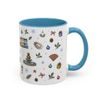 Charleston Christmas Mug | Watercolor City Souvenir, Holiday Travel Gift (11oz/15oz)