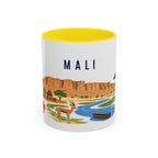Mali Coffee Mug | Travel Souvenir Accent Mug | Country Gift Ceramic Cup 11oz 15oz