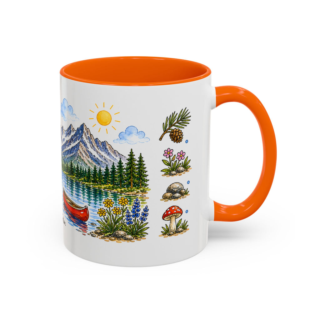 Grand Teton National Park Mug | US Travel Souvenir Accent Coffee Mug | 11oz 15oz Ceramic Cup