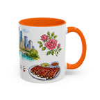 Tulsa Illustrated Travel Mug | City Souvenir Accent Coffee Mug | 11oz 15oz Ceramic Cup