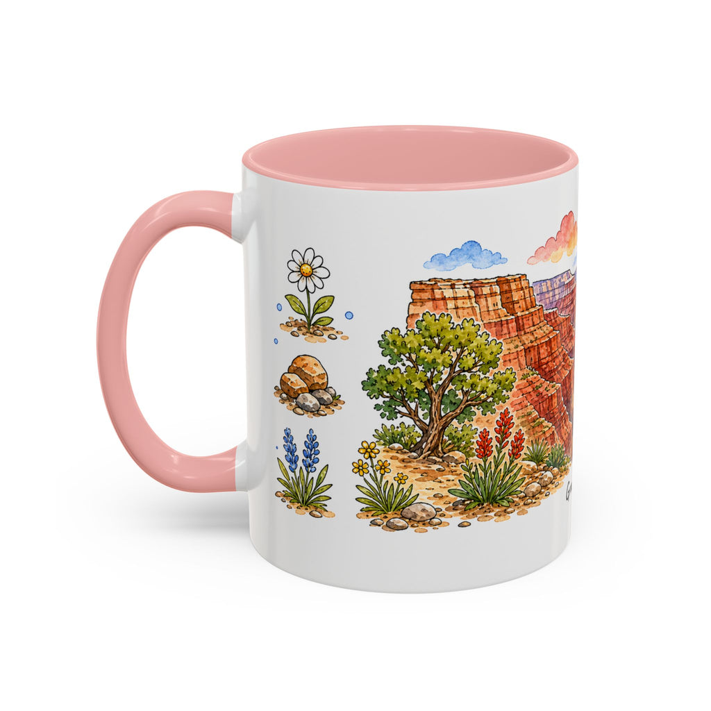 Grand Canyon National Park Mug | US Travel Souvenir Accent Coffee Mug | 11oz 15oz Ceramic Cup